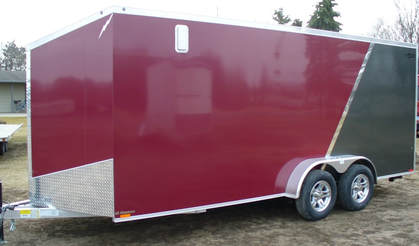 V front enclosed trailer understanding tongue weight