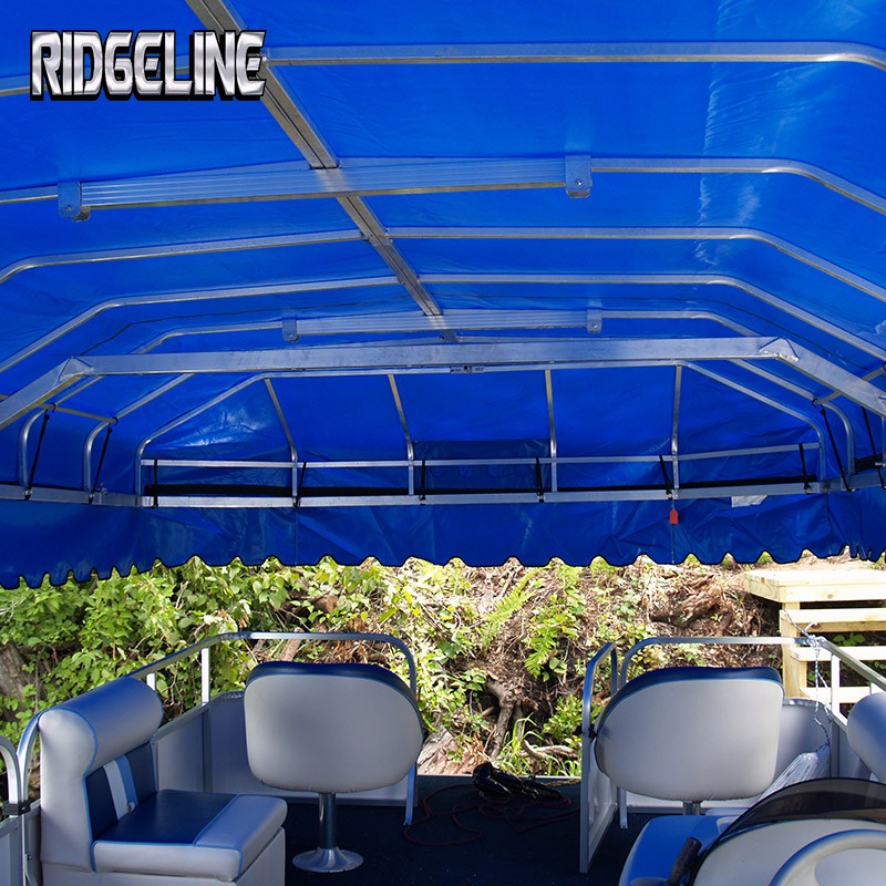 Ridgeline boat or pontoon lift is an all aluminum construction
