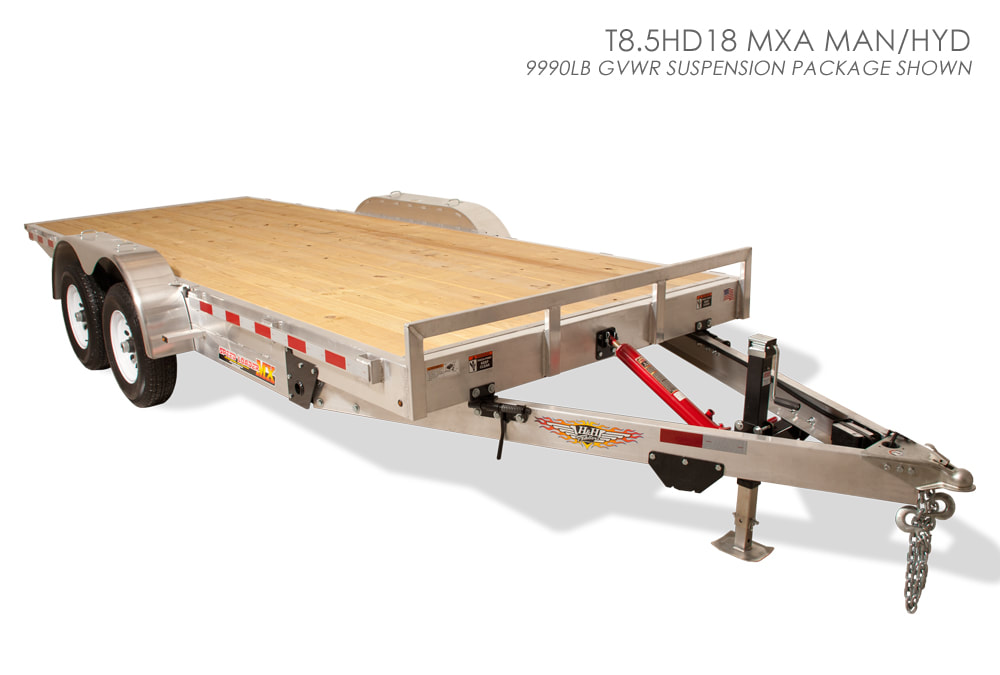 H&H MXA Speedloader Manual Tiltbed Trailer