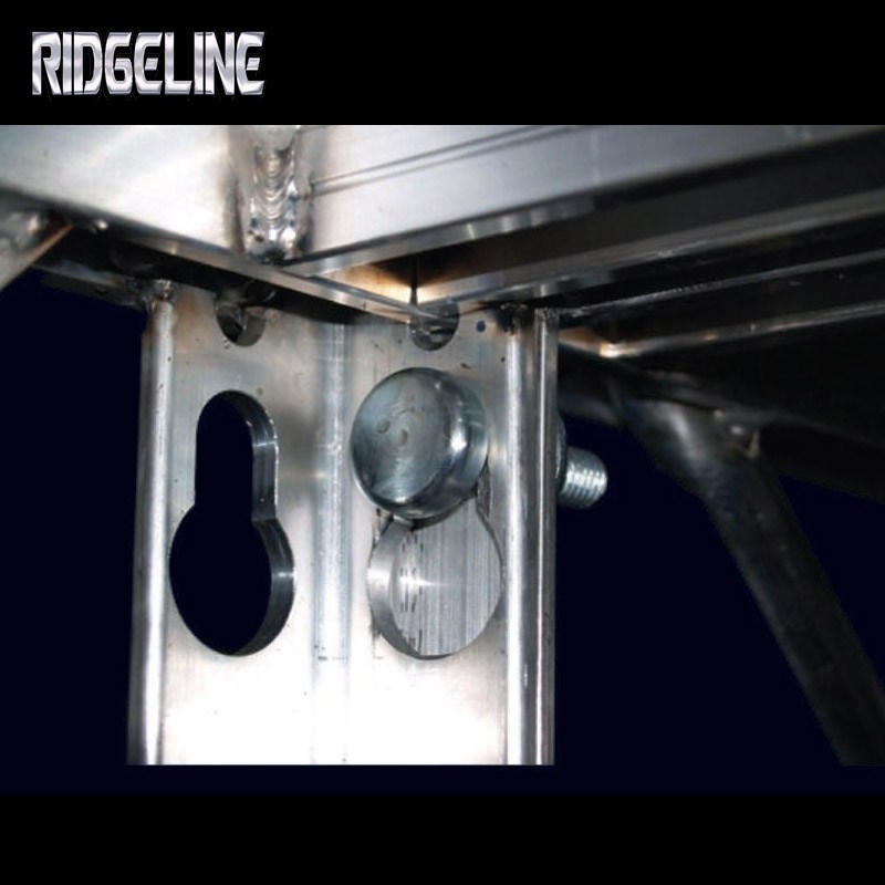 Ridgeline dock button quick connect system